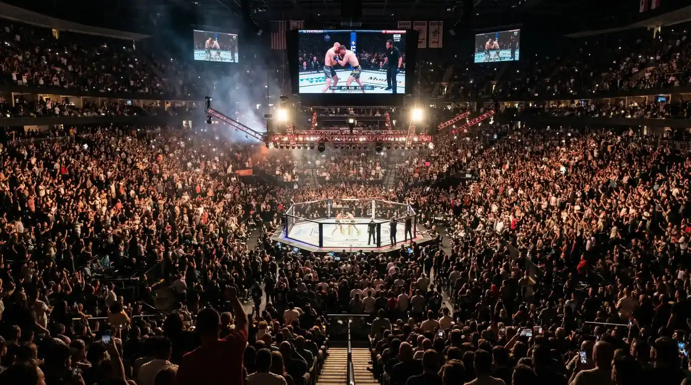Volumen global de apuestas en MMA y UFC con datos de mercado